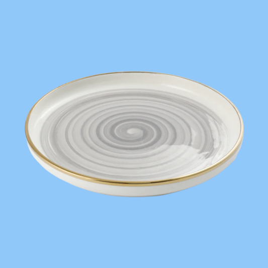 Heena's Haven 3 Piece Porcelain Plate Set 7.7"