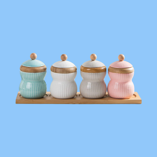 Heena's Haven 5 Piece Belly Spices Jars Set