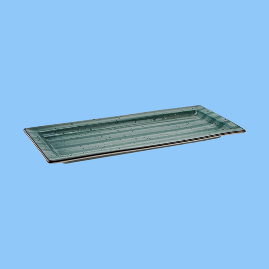 Heena's Haven Color Glaze Porcelain Rectangular Plate 29 cm