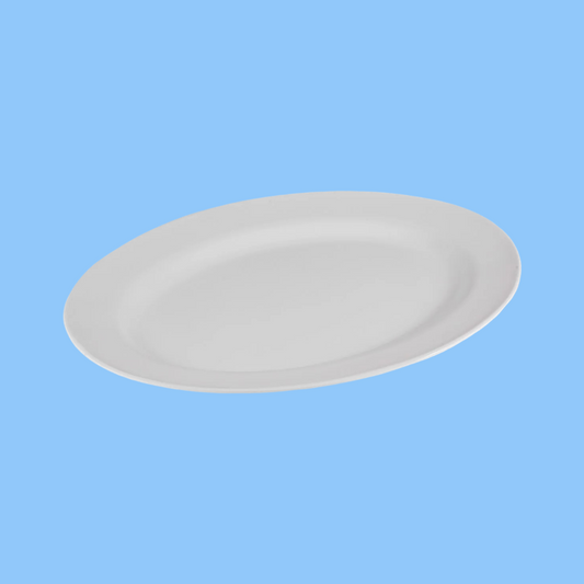 Heena's Haven Melamine Oval Plate