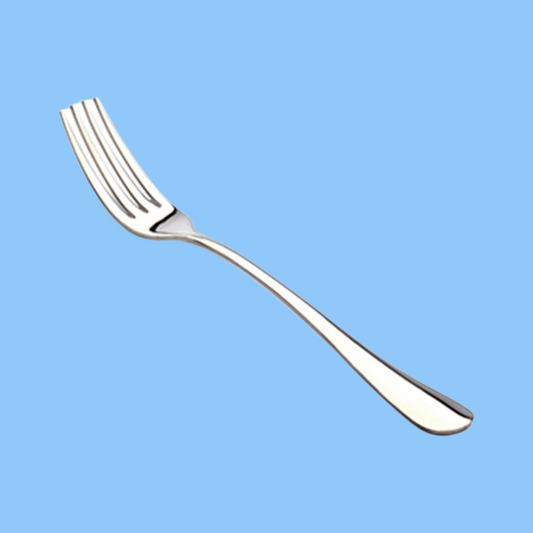 Heena's Haven Plano Stainless Steel Dessert Fork 6 Piece Set