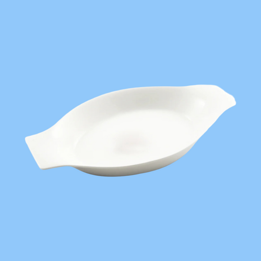 Heena's Haven Ivory Porcelain Banana Plate 14