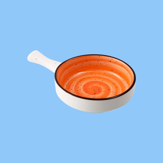 Heena's Haven Color Glaze Porcelain Serving Pan