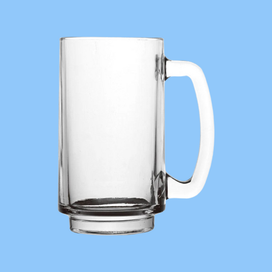 Heena's Haven 6 Pieces Glass Mug 390 ml Set