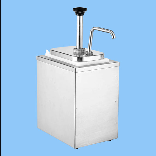 Heena's Haven Stainless Steel Single Condiment Dispenser 3L