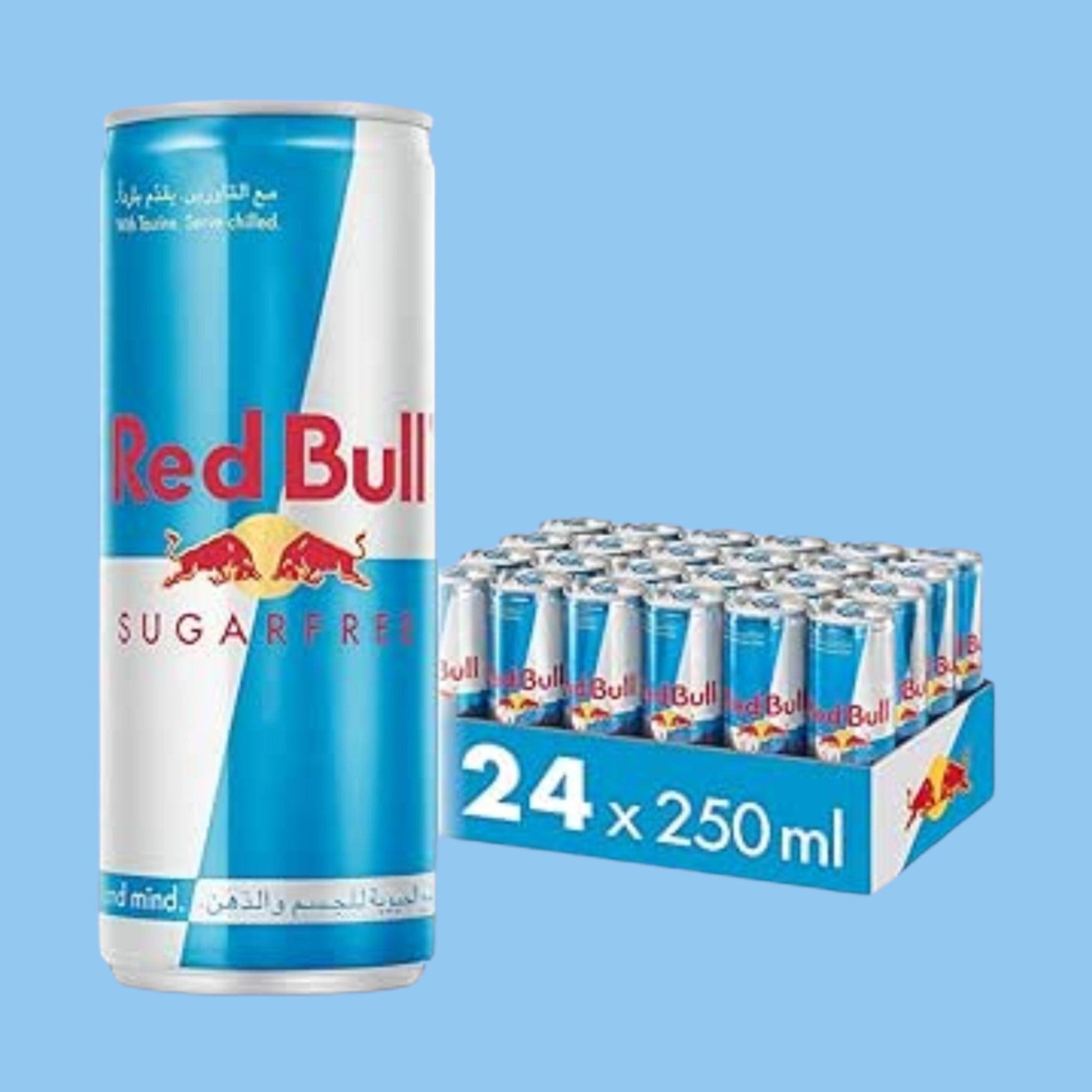 Red Bull Sugar Free Energy Drink - 250ml - 24 Pack - Heena's Haven