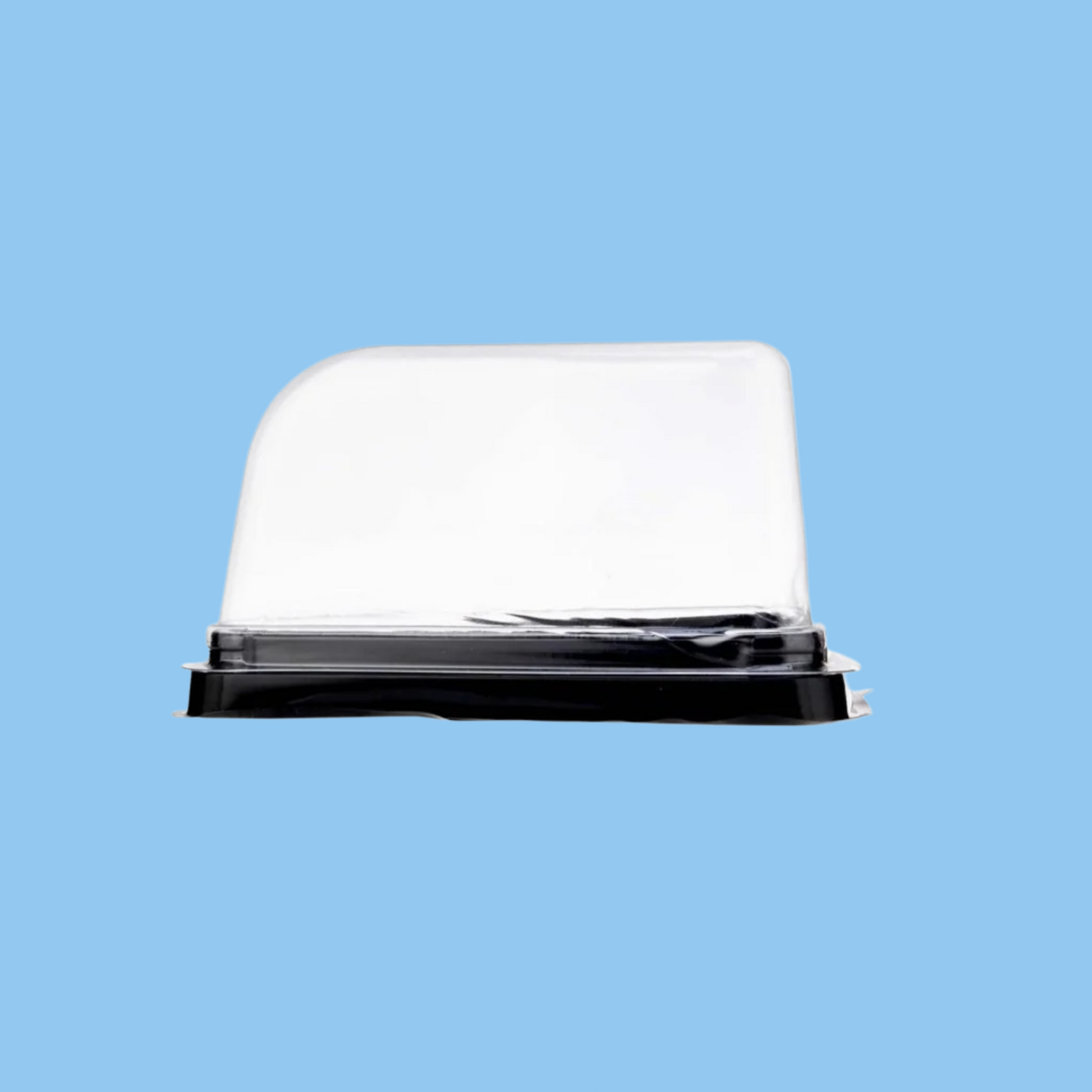 Heena's Haven Black base Triangle Cake slice container - Heena's Haven