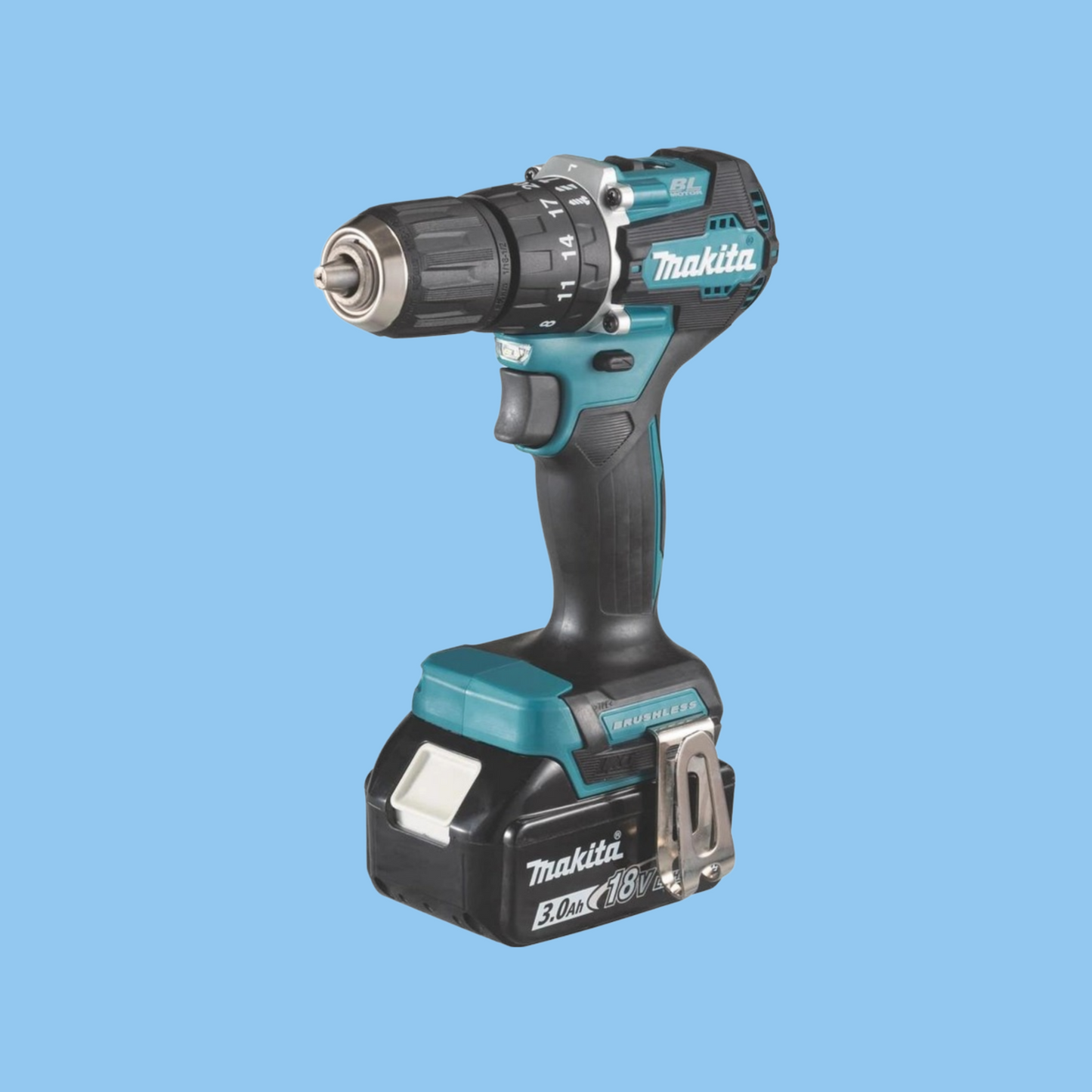 Makita Brushless Cordless Hammer Drill DHP487RFJ-ACE