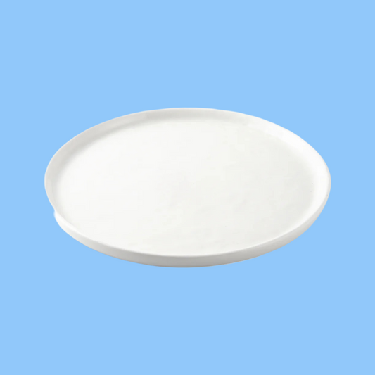 Heena's Haven Ivory Porcelain Bubble Plate