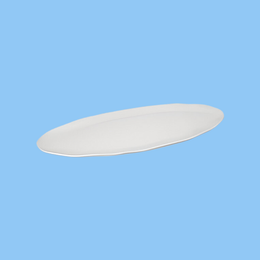 Heena's Haven Melamine Oval Wavy Edge Serving Platter 30"