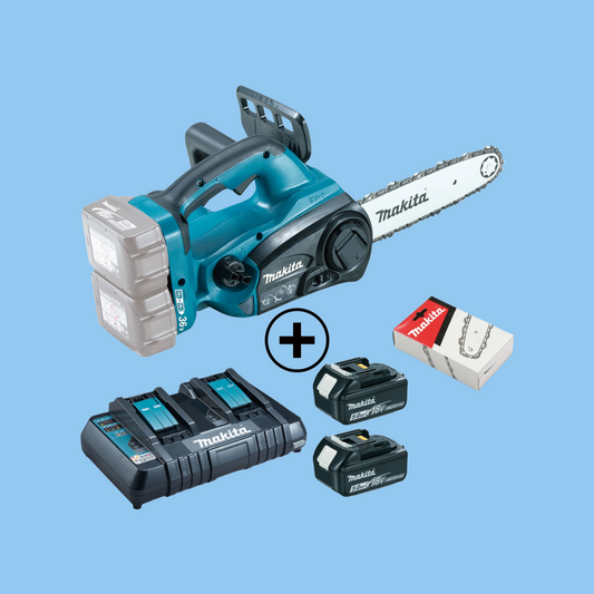 Makita Cordless Chainsaw , DUC252RF2 + Blade