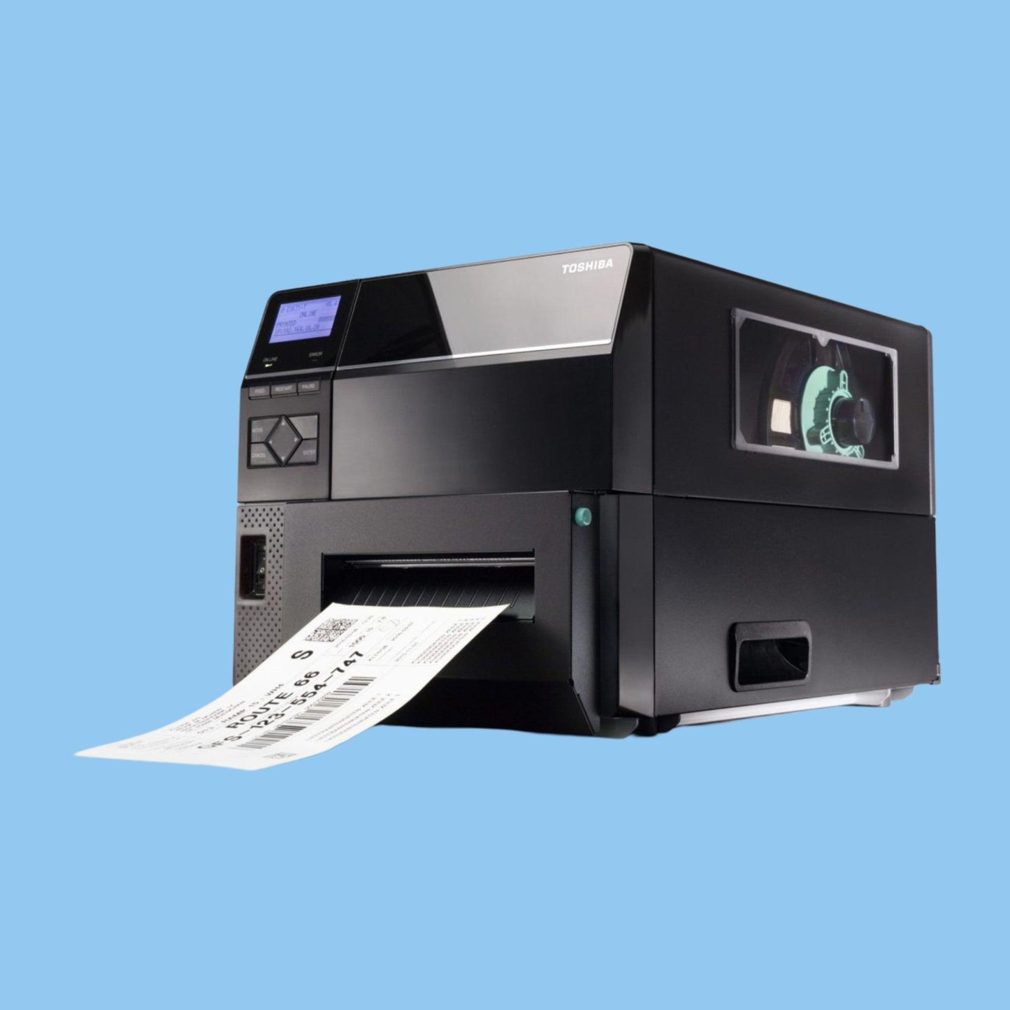 Toshiba B-EX6T1 Industrial Barcode Label Printer | High-Speed - Heena's Haven