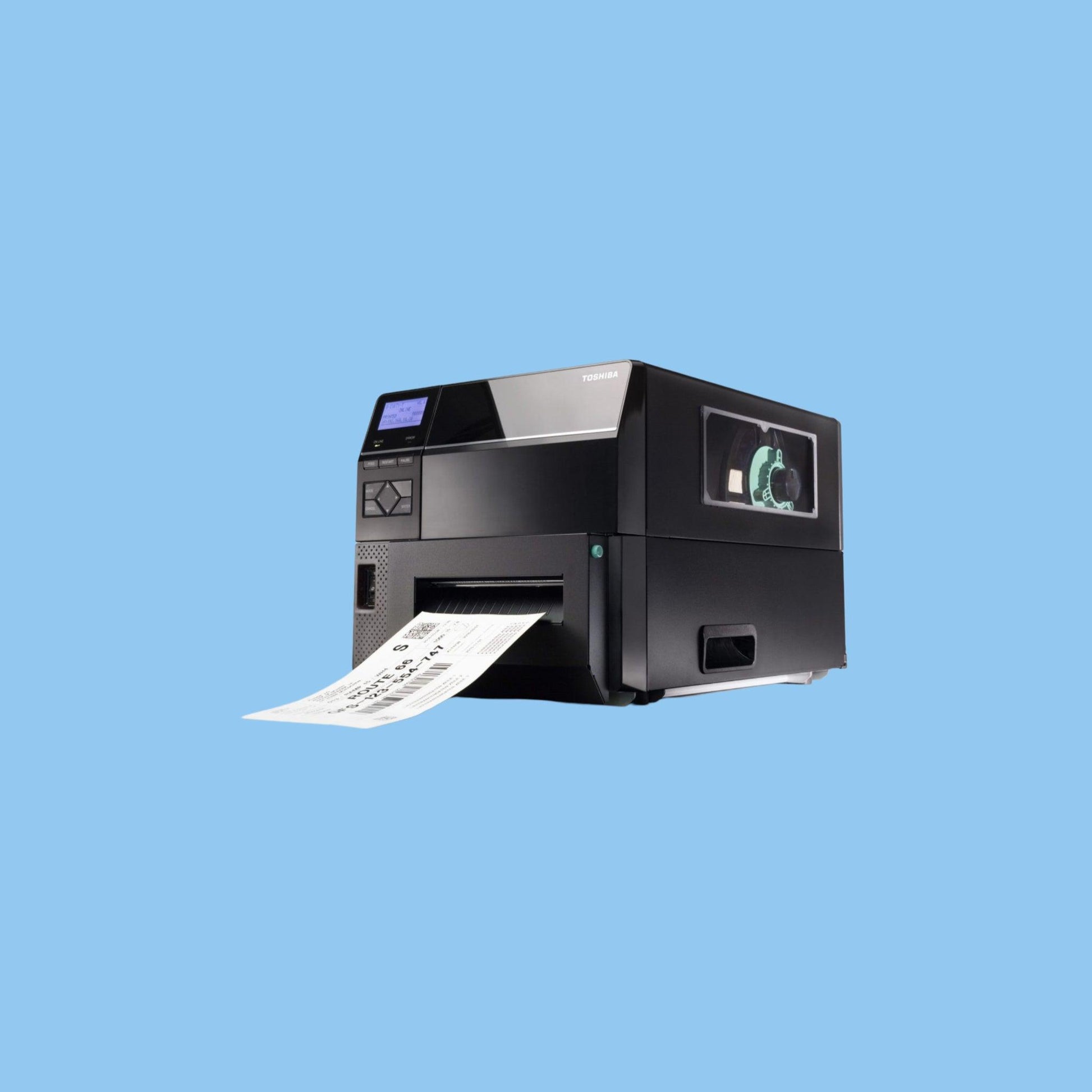 Toshiba B-EX6T1 Industrial Barcode Label Printer | High-Speed - Heena's Haven