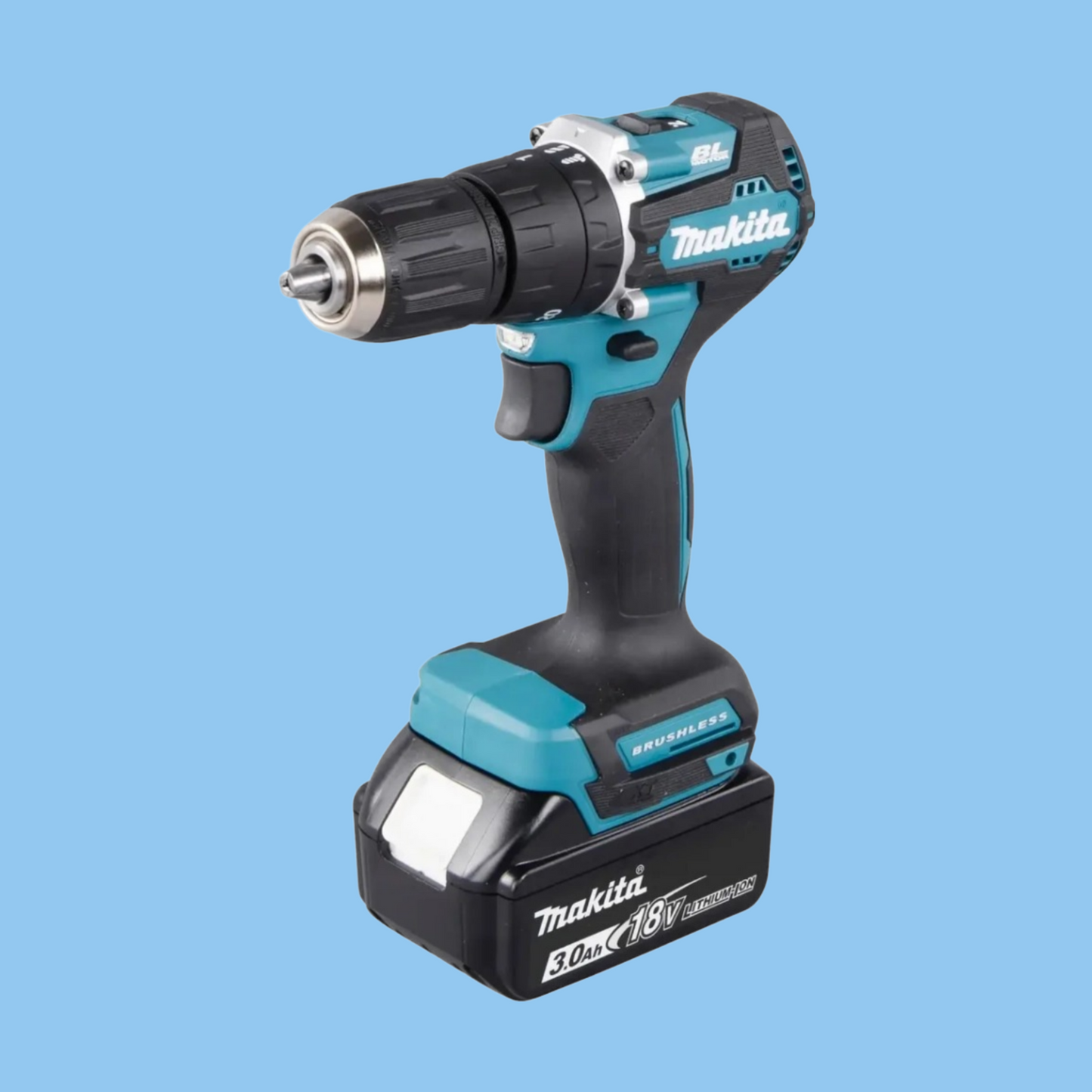 Makita Cordless Hammer Driver Drill W/Battery & Charger, DHP487RF1J