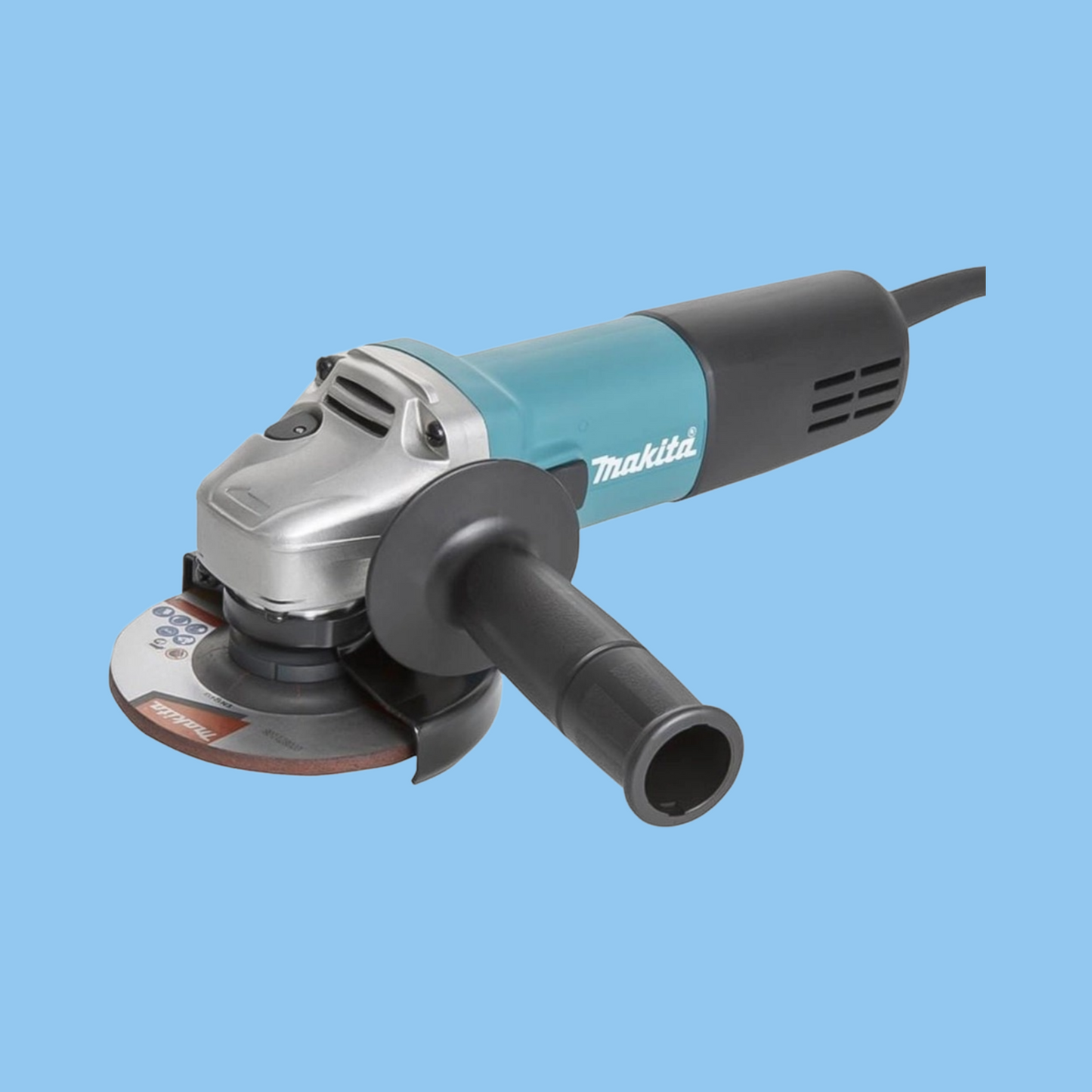 Makita 840W 115 mm Angle Grinder + Accessories, 9557HNG+ACCS