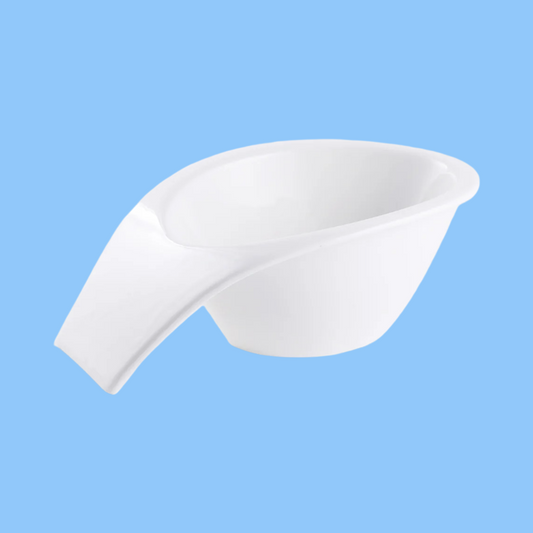 Heena's Haven Ivory Porcelain Pan Bowl