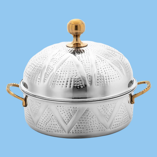 Heena's Haven Stainless Steel Hot Pot - Dome Hot Pot