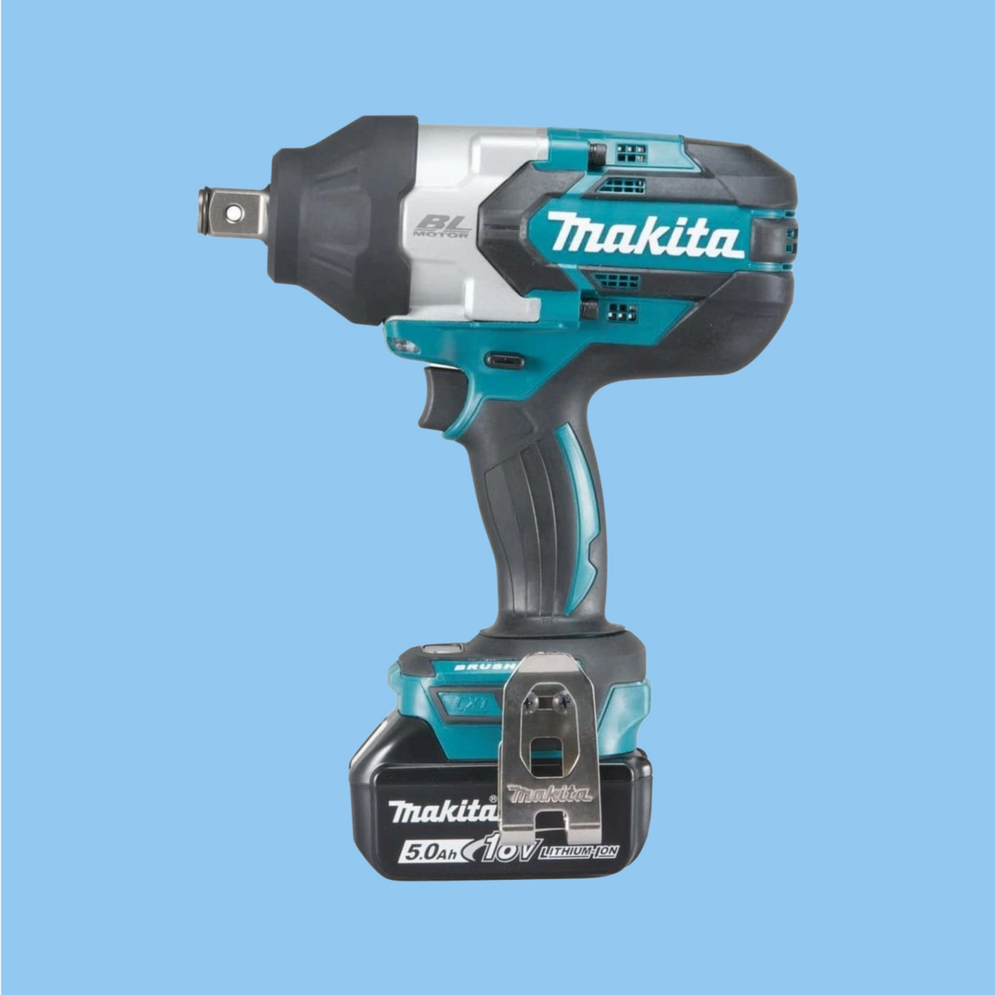 Makita Impact Wrench W/Battery and Charger (18 V), DTW1001RTJ