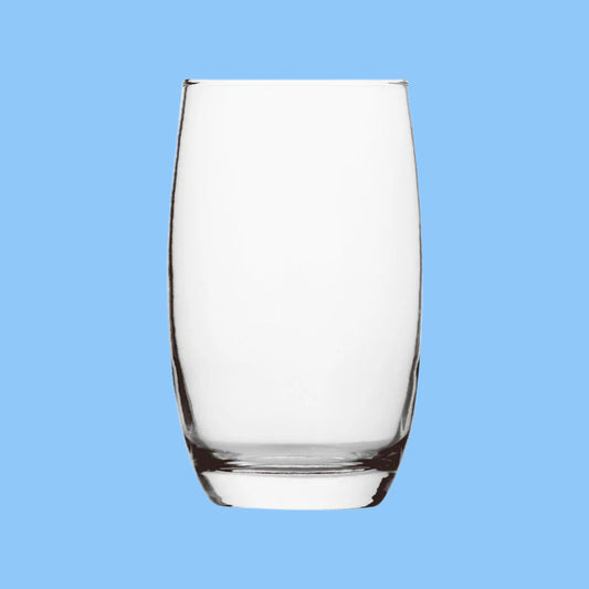 Heena's Haven 6 Pieces Glass Tumbler 390 ml Set