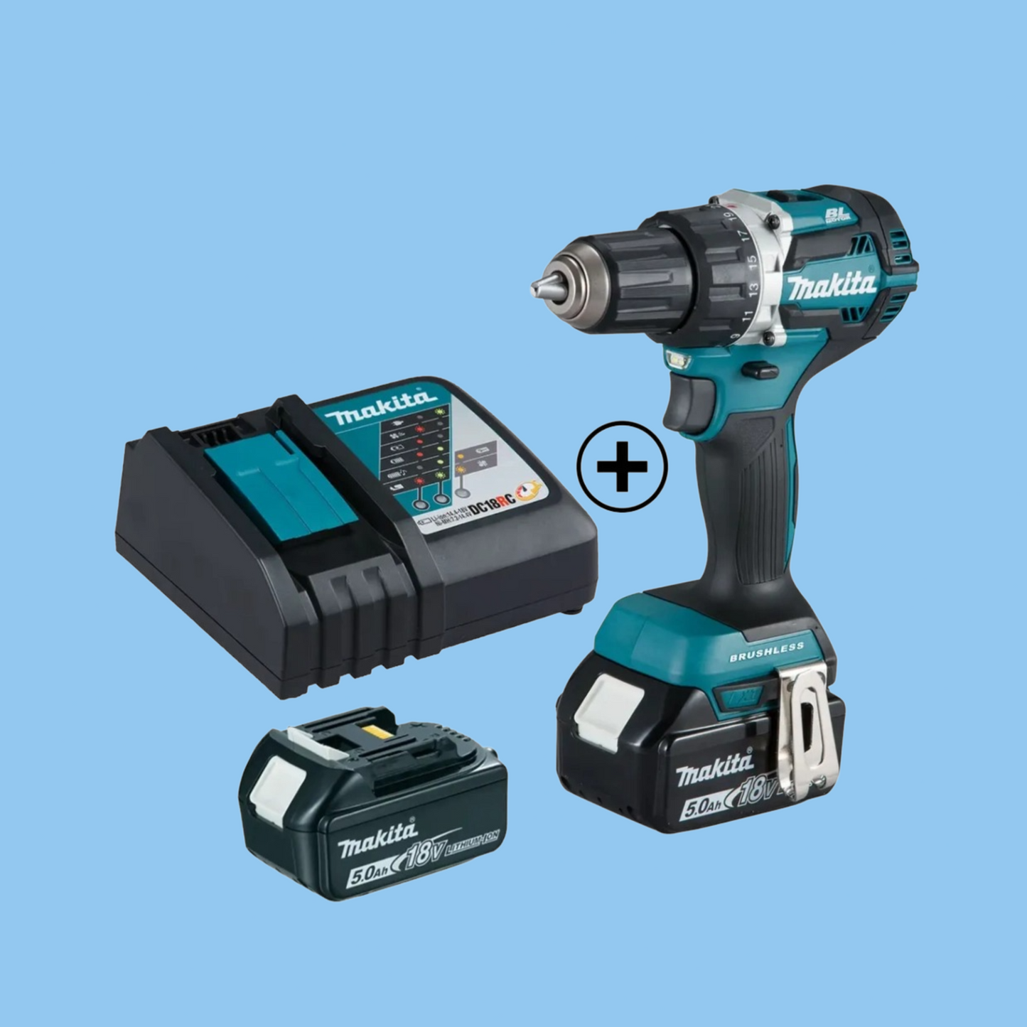 Makita Cordless Drill Driver DDF484RTJ