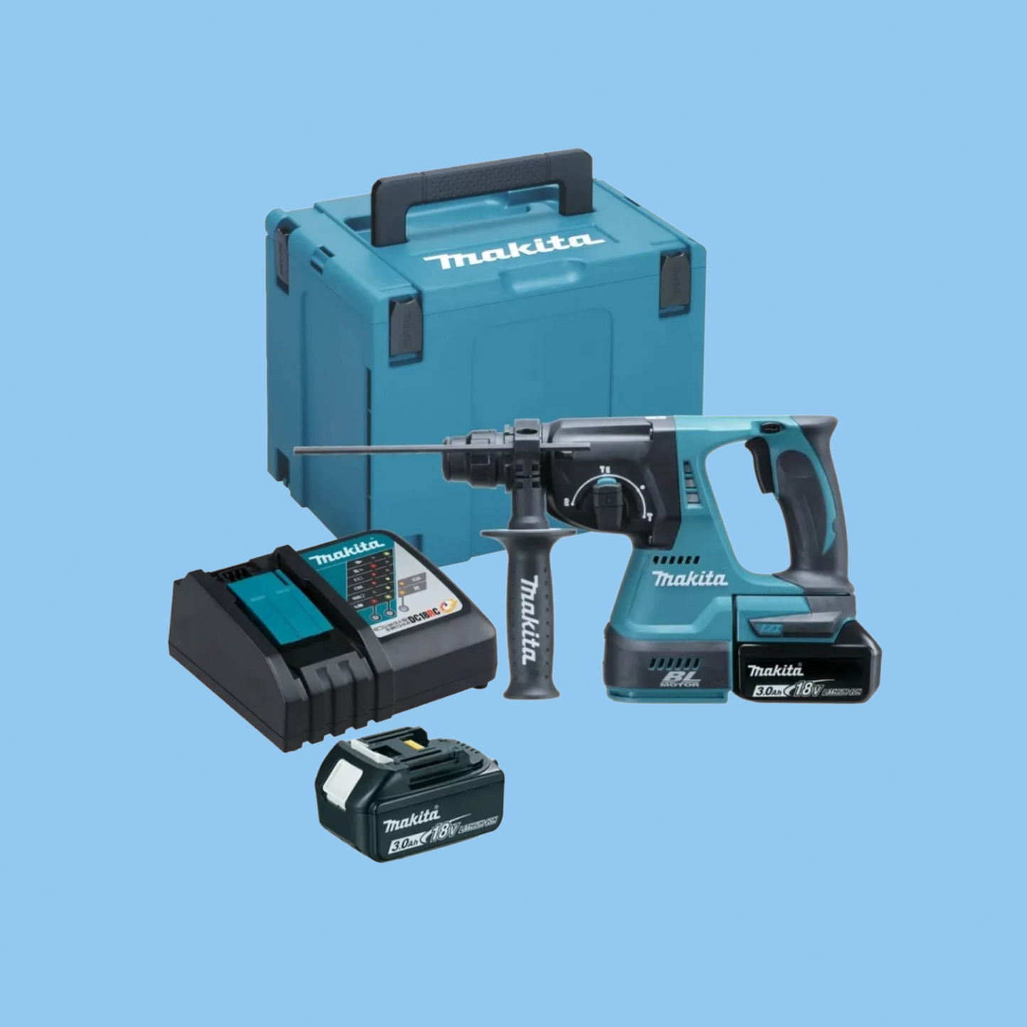 Makita Cordless Rotary Hammer DHR242RFJ