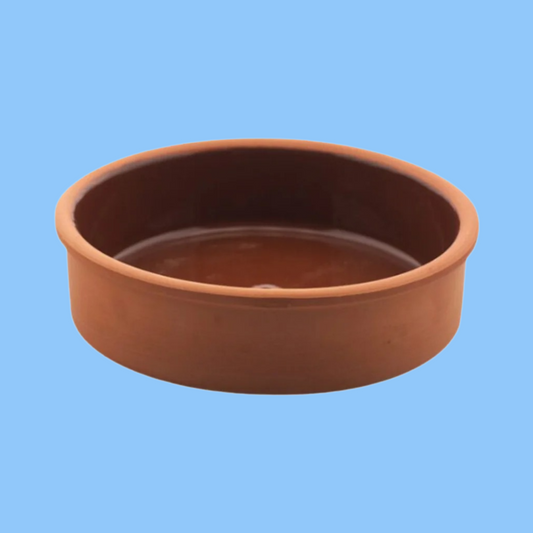 Heena's Haven Inner Glazed Clay Round Oven Bowl 1.5 Liter -Tuzla