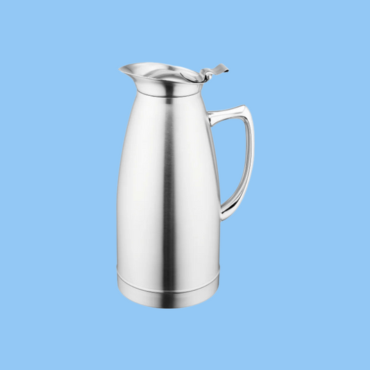Heena's Haven Stainless Steel Silver Beverage Pot - Heena's Haven