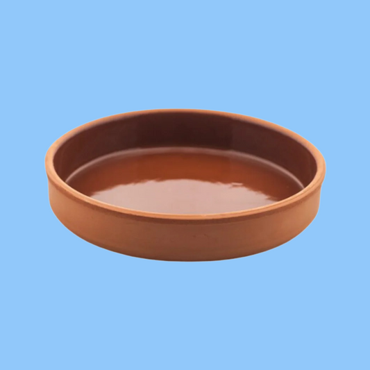 Heena's Haven Inner Glazed Clay Round Oven Bowl 1 Liter -Kestel