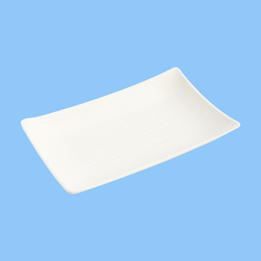 Heena's Haven Melamine Rectangular Plate 24.8 cm x 15 cm