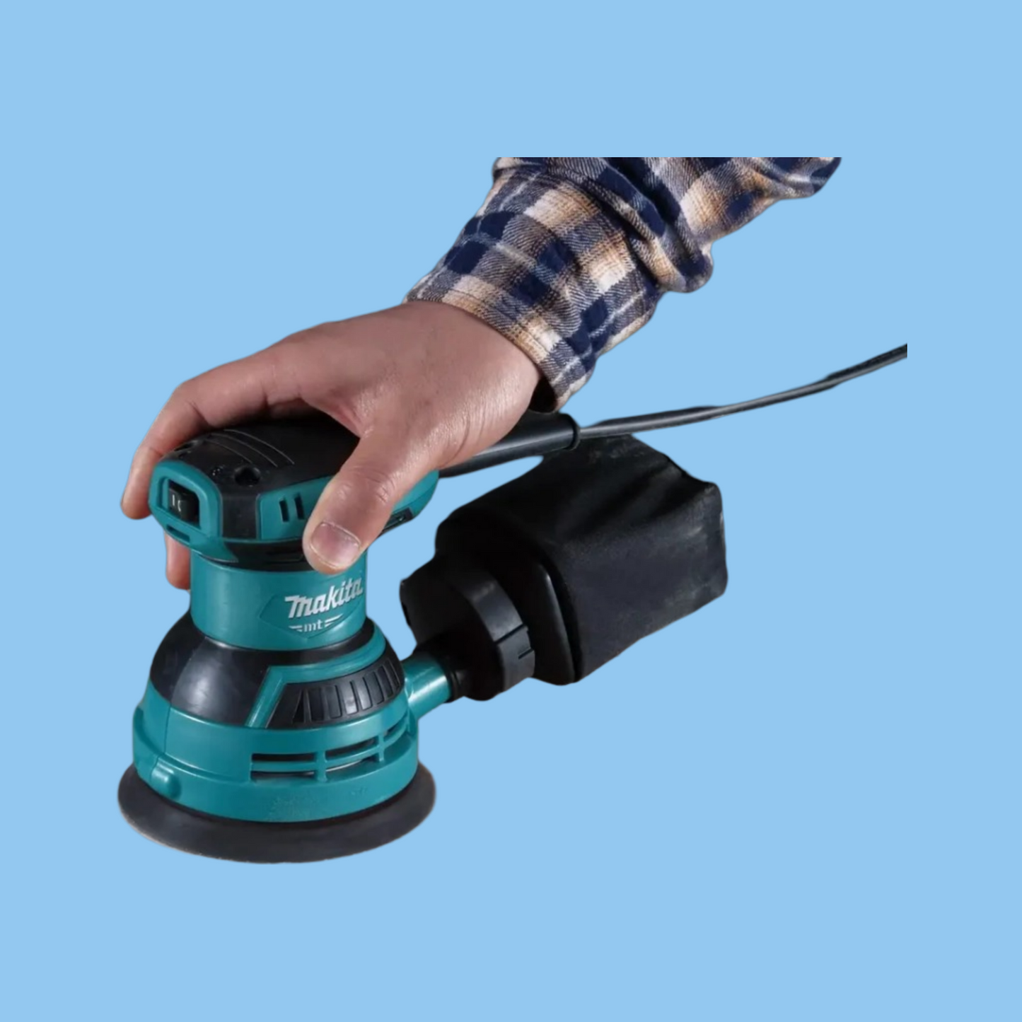 Makita Corded Random Orbit Sander, M9204B (240 W)